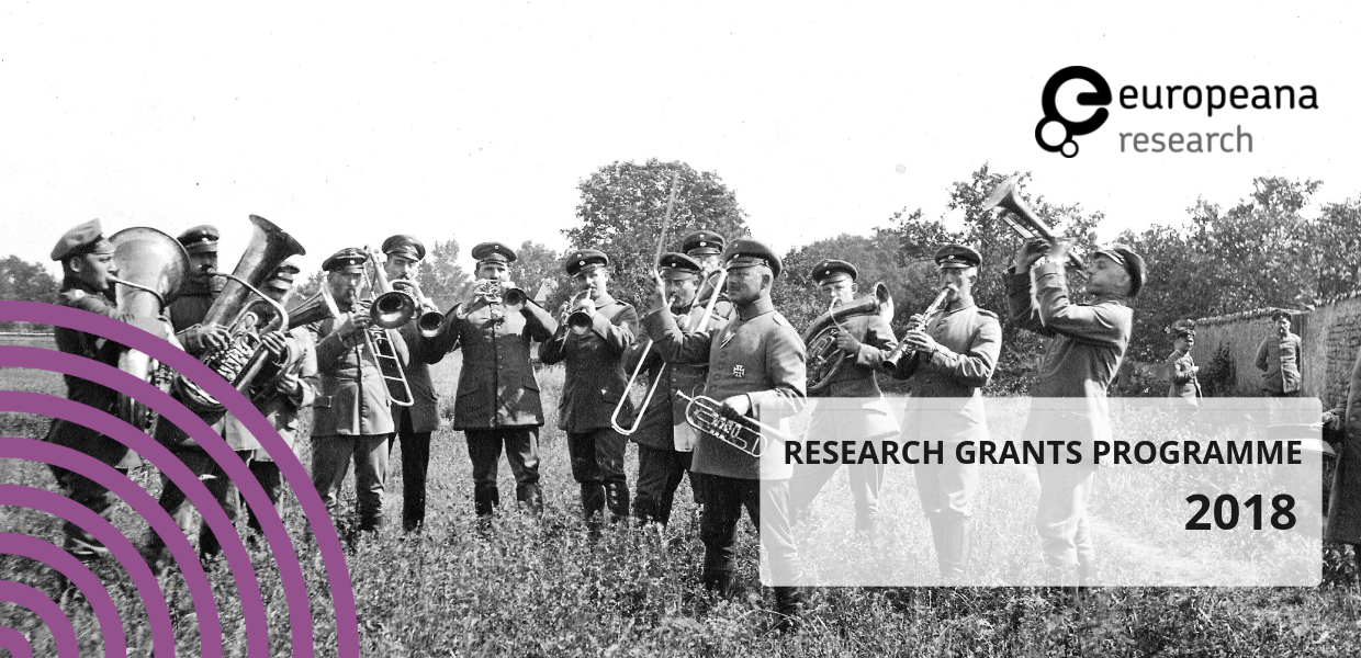 Military band, Lorraine, 1915, photographer unknown, Ralf Kranz/Europeana 1914-1918 CC BY-SA